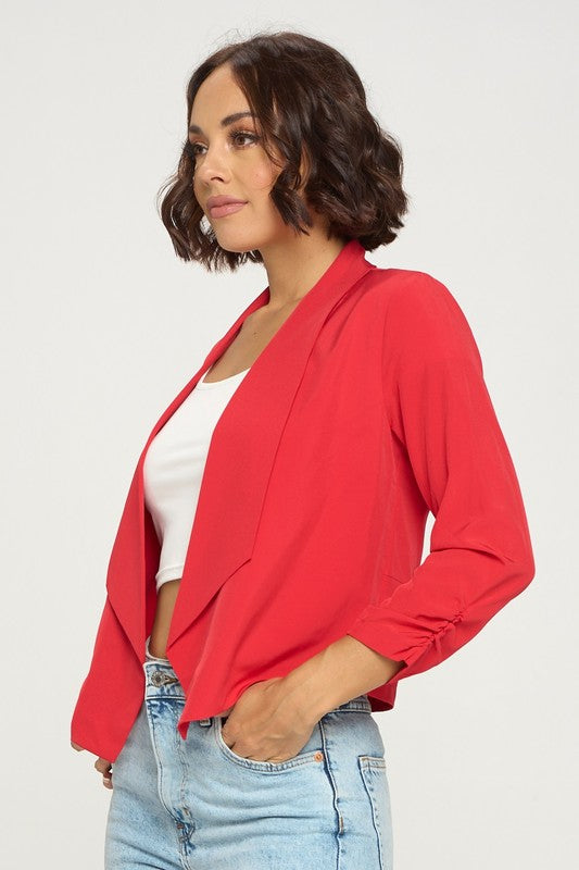 Blazer Cinched Sleeve