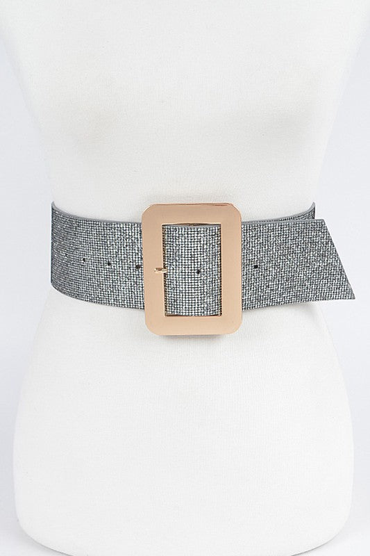 Glitter Waist Belt