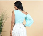 Load image into Gallery viewer, Asymmetrical Off Shoulder Tops
