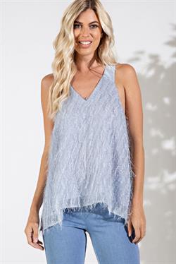 Glam V-neck Tank Top