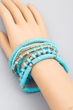 Load image into Gallery viewer, Turquoise Bracelet Set
