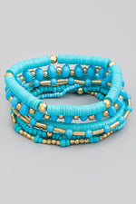 Load image into Gallery viewer, Turquoise Bracelet Set
