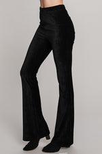 Load image into Gallery viewer, Stretch Ribbed Velvet Flared Pants
