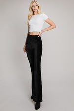 Load image into Gallery viewer, Stretch Ribbed Velvet Flared Pants
