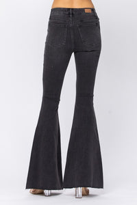 Black Wash Flare Jean