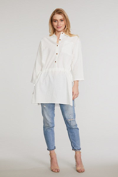 White Tunic Top