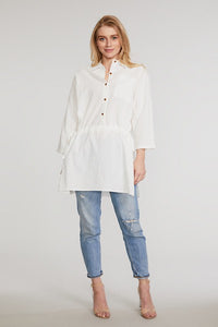 White Tunic Top